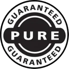 Purity guaranteed mark
